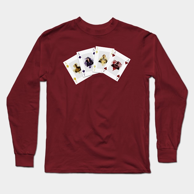 Poker! Long Sleeve T-Shirt by ManuLuce